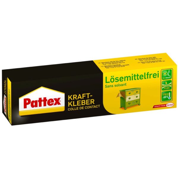 Pattex Kraftkleber Lösemittelfrei Produktbild Schachtel