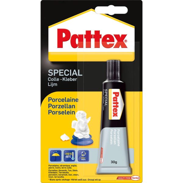 Pattex Special Porzellan Spezialkleber Produktbild Blisterkarte