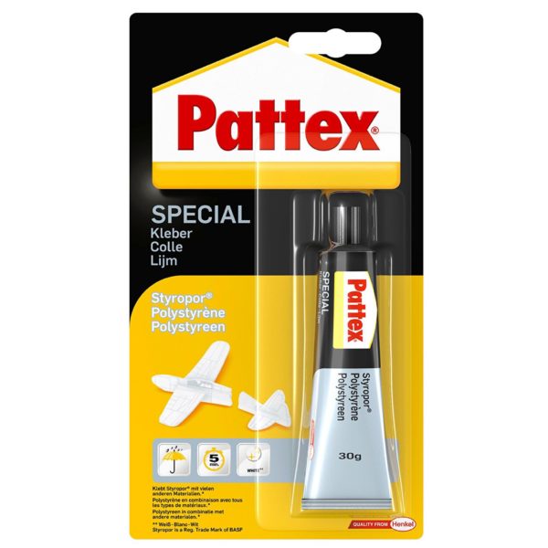 Pattex Special Styropor Spezialkleber Produktbild Blisterkarte